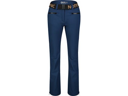 NORDBLANC Modré dámské softshellové lyžařské kalhoty NEARING - 36