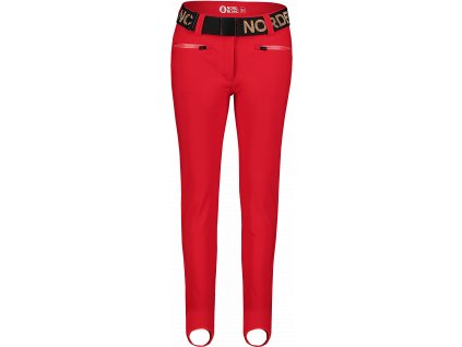 NORDBLANC Červené dámské softshellové lyžařské kalhoty SKINTIGHT - 38