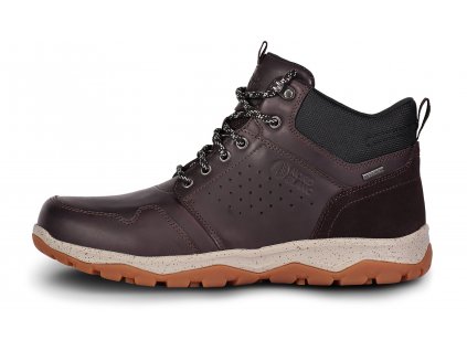 NORDBLANC Brązowe męskie skórzane buty outdoorowe FUTURO - 39