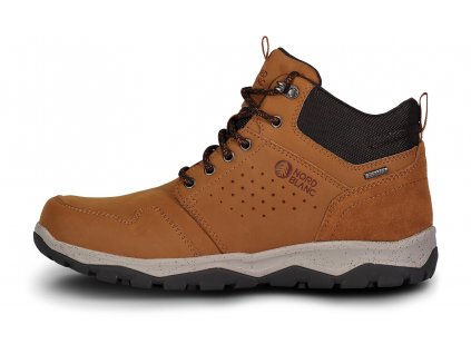 NORDBLANC Brązowe męskie skórzane buty outdoorowe FUTURO - 40