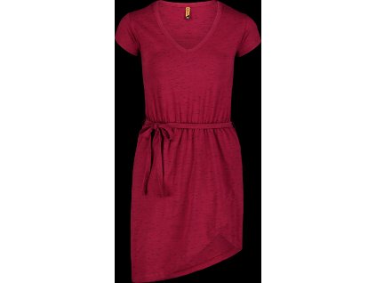 NORDBLANC  Červené dámské šaty RIBBON - 36