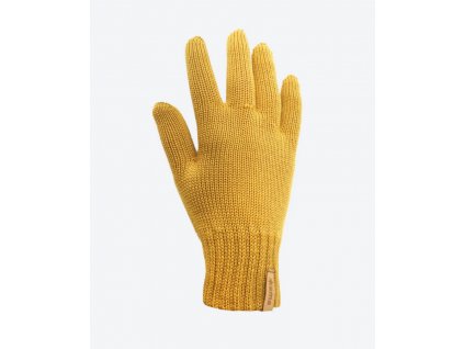 Pletené Merino rukavice Kama R102 102 žluté