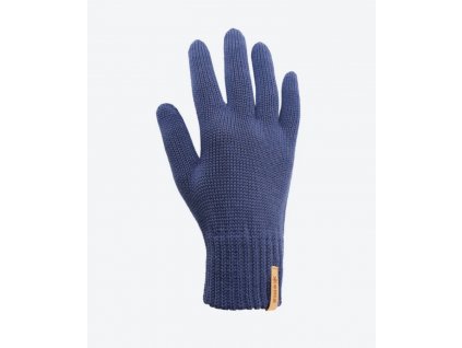Pletené Merino rukavice Kama R102 107 světle modré