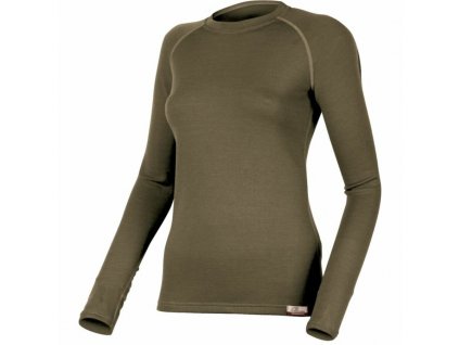 Merynos damski bluza Lasting LENA-6363 zielona