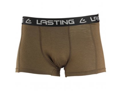 Vlněné boxerky Lasting Noro 6363 šedá (Oblečení M)