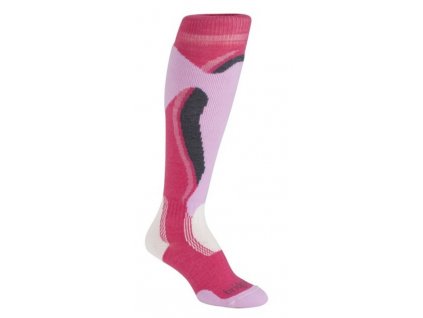 Ponožky Bridgedale Control Fit Midweight Women´s 311 raspberry/pink