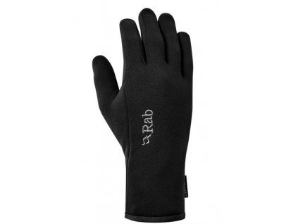 Rękawiczki Rab Power Stretch Contact Glove czarne/BL