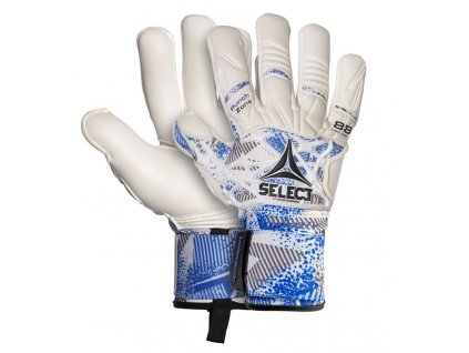 Brankářské rukavice Select GK gloves 88 Pro Grip Negative cut bílo modrá (Oblečení 11)