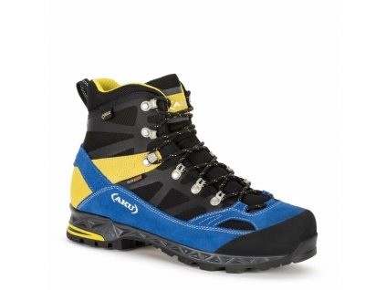 Pánské boty AKU Trekker Pro GTX černo/modro/žluté