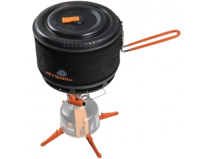 Hrnec Jetboil 1.5L Ceramic FluxRing Cook Pot Carbon CRCPT15-EU