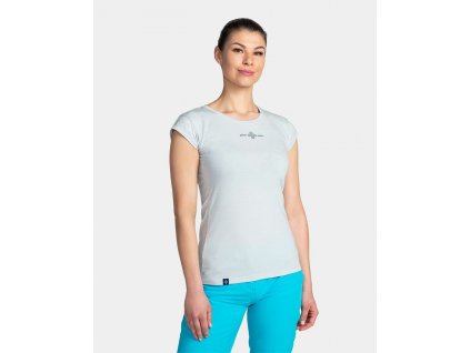 Dámské bavlněné tričko Kilpi LOS-W Světle šedá