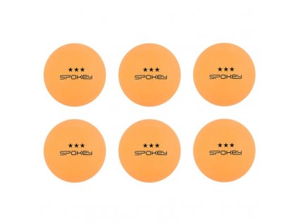 SPOKEY Spokey SPECIAL *** Pingpongové míčky, 6 ks, oranžové