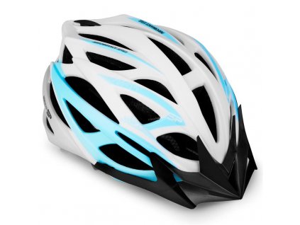 SPOKEY Spokey FEMME Cyklistická přilba IN-MOLD, 55-58 cm, bílo-modrá