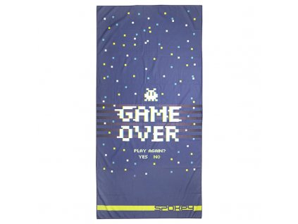 SPOKEY Spokey GAME OVER Rychleschnoucí sportovní ručník, 80 x 160 cm