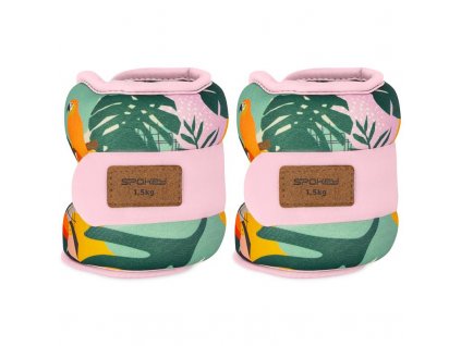 SPOKEY Spokey HOME JUNGLE Zestaw ciężarków na dłonie i stopy, 1,5 kg