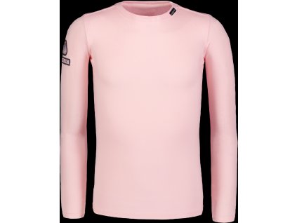NORDBLANC Růžové dětské bavlněné triko SCRAGGY - 122-128