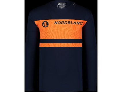 Męska funkcjonalna koszulka rowerowa NORDBLANC niebieska SOLITUDE - M