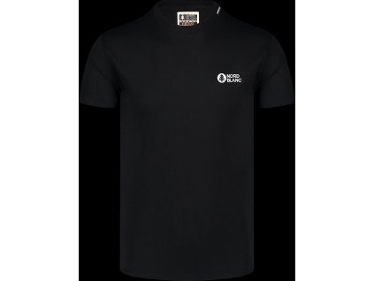NORDBLANC Černé pánské tričko z organické bavlny NATURE - S