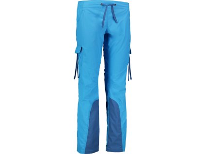 NORDBLANC Modré dámské lehké cargo kalhoty CUTIE - 36