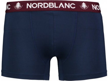 NORDBLANC Modré pánské boxerky DEPTH - XS
