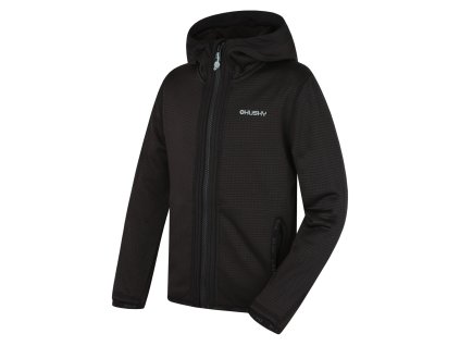 HUSKY Dětská mikina s kapucí Artic Zip K black