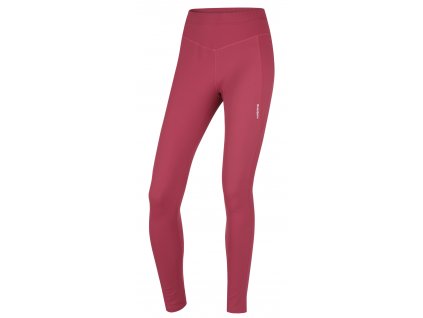 Damskie legginsy termoaktywne HUSKY Dixie L w kolorze przetartego bordo