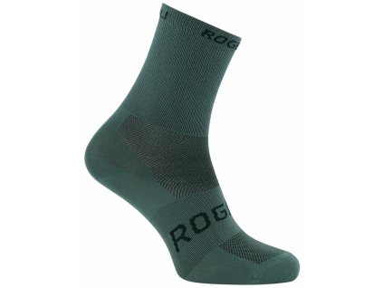 Rychleschnoucí sportovní ponožky Rogelli FOREST khaki 007.155 (Ponožky XL (44-47))