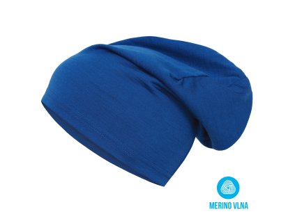 HUSKY Merino čepice Merhat modrá