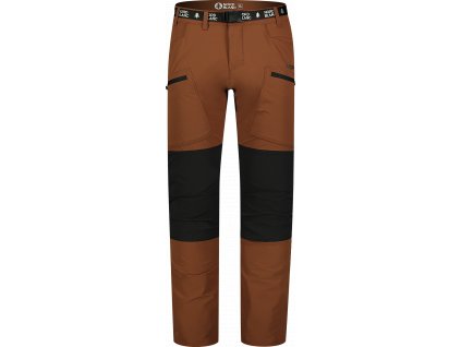 NORDBLANC Hnědé pánské outdoorové kalhoty POSITIVITY - L