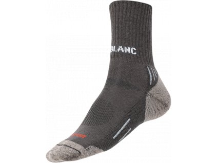 NORDBLANC Šedé ponožky RELAX - 34-36