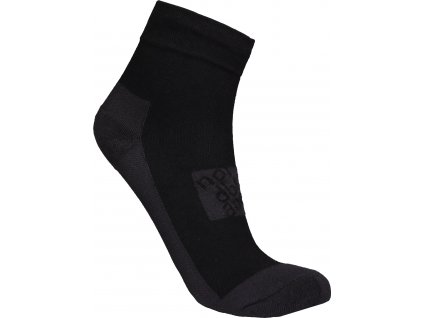 NORDBLANC Černé kompresní turistické ponožky CORNER - 34-36