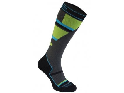Ponožky Bridgedale Ski Mountain Junior grey/green/068
