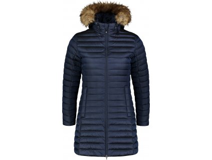 NORDBLANC Modrý dámský zimní kabát TEDDYBEAR - 34