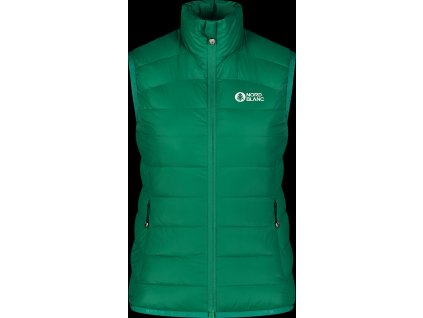 NORDBLANC Zelená dámská zimní vesta APPRECIATE - 34