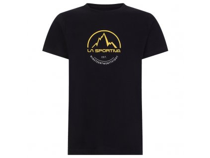 Pánské tričko La Sportiva Logo Tee Black (Oblečení XL)