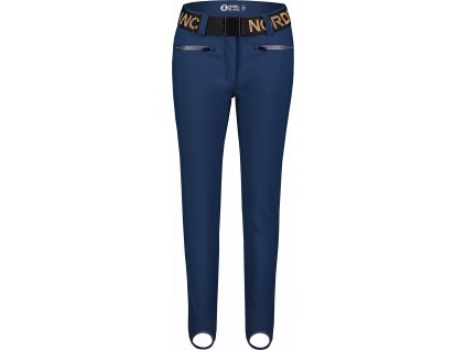 NORDBLANC Modré dámské softshellové lyžařské kalhoty SKINTIGHT - 34