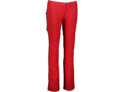 NORDBLANC Červené dámské ultra lehké outdoorové kalhoty SCIENCE - 42