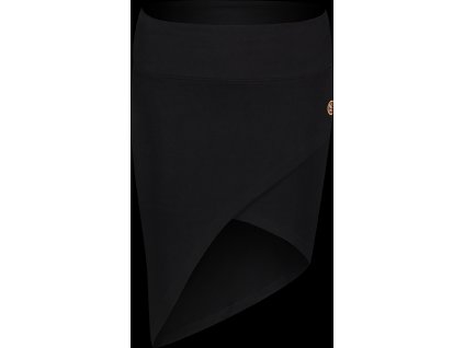 NORDBLANC Černá dámská bavlněná sukně HOURGLASS - 36