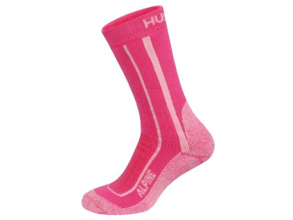 HUSKY Ponožky Alpine pink