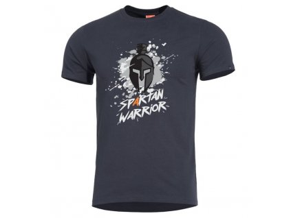 T-shirt męski PENTAGON® Spartan Warrior czarny