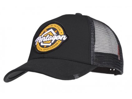 Czarna czapka taktyczna PENTAGON® Era Trucker Sportswear