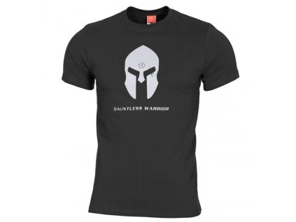T-shirt męski PENTAGON® Spartan kask czarny