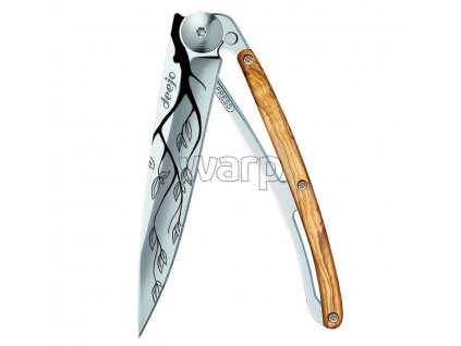 Kapesní nůž Deejo 1AB107 Tatto 37g olivewood Tree