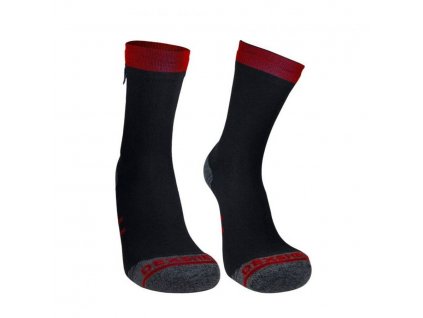 Běžecké ponožky Dexshell Running Lite Sock red