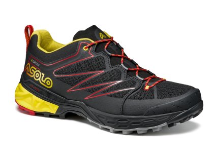 ASOLO Softrock::MM::black/black/yellow/B050::9::obuv
