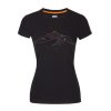 T-shirt Zajo Corrine W T-shirt Black Nature