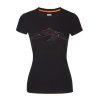 Triko Zajo Corrine W T-shirt Black Nature