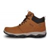 NORDBLANC Brązowe męskie skórzane buty outdoorowe FUTURO - 40