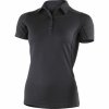 Merynos damski koszulki polo Lasting ERIKA-9898 Black
