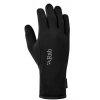 Rukavice Rab Power Stretch Contact Glove black/BL (Oblečení S)